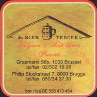 Beer coaster ji-de-bier-tempel-1