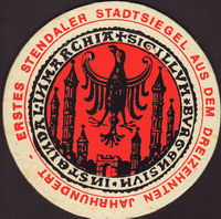 Pivní tácek ji-erstes-stendaler-stadtsiegel-1