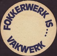 Beer coaster ji-fokker-1-zadek