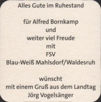 Beer coaster ji-fsv-blau-1-zadek