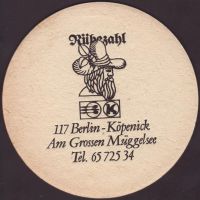 Beer coaster ji-gaststatte-rubezahl-1-zadek