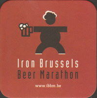 Beer coaster ji-iron-brussels-1