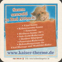 Beer coaster ji-kaiser-therme-1-zadek