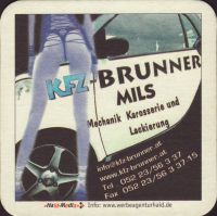 Beer coaster ji-kfz-brunner-mils-1