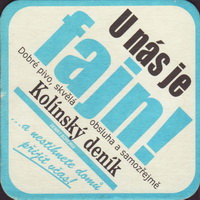 Beer coaster ji-kolinsky-denik-1-zadek