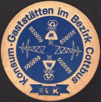 Beer coaster ji-konsum-gaststatten-im-mezirk-cottbus-1-small