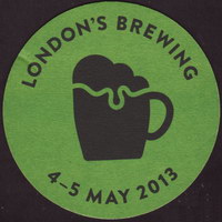 Beer coaster ji-londonsbrewing-1