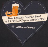 Beer coaster ji-lufthansa-1-small