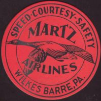 Beer coaster ji-martz-airlines-1-small