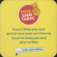 Pivní tácek ji-mois-sans-tabac-1