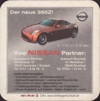 Beer coaster ji-nissan-2-zadek