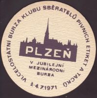 Beer coaster ji-plzen-1