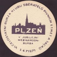 Beer coaster ji-plzen-2