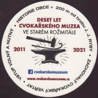 Beer coaster ji-rozmital-pod-tremsinem-2-zadek