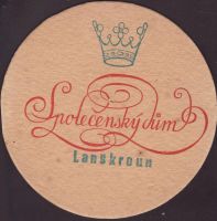 Beer coaster ji-spolecensky-dum-lanskroun-1