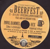 Beer coaster ji-staromestsky-beerfest-1