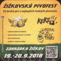 Beer coaster ji-zizkovsky-pivofest-1