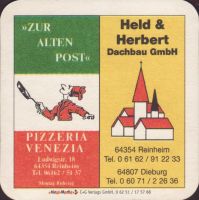 Beer coaster ji-zur-alten-post-1