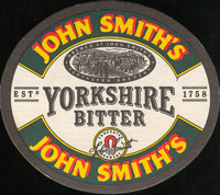 Beer coaster john-smiths-10-oboje