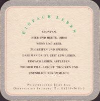 Beer coaster josef-sigl-49-zadek