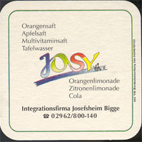 Beer coaster josefsbrau-1-zadek