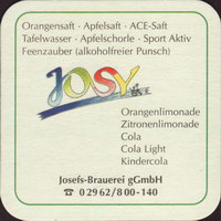 Beer coaster josefsbrau-3-zadek