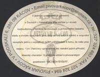 Beer coaster kacov-2-zadek