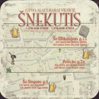 Beer coaster kaimisko-alaus-baras-snekutis-27