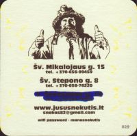 Beer coaster kaimisko-alaus-baras-snekutis-37