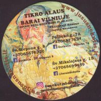 Beer coaster kaimisko-alaus-baras-snekutis-49