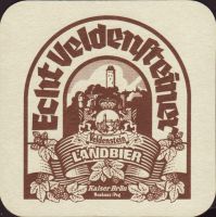 Beer coaster kaiser-brau-24-zadek