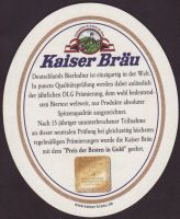 Beer coaster kaiser-brau-45-zadek-small