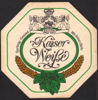 Beer coaster kaiser-brau-69-zadek-small