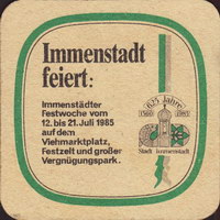 Beer coaster kaiser-brau-immenstadt-1-zadek