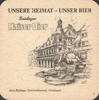 Beer coaster kaiser-geislingen-steige-w-kumpf-2-zadek