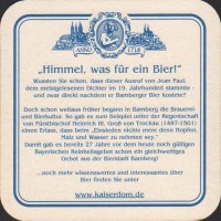 Beer coaster kaiserdom-12-zadek-small