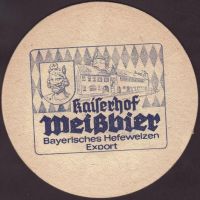 Beer coaster kaiserhofbrauerei-marklstetter-2-zadek