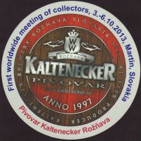 Beer coaster kaltenecker-roznava-10-small