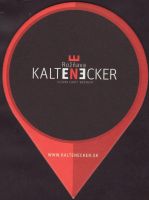 Beer coaster kaltenecker-roznava-12-zadek