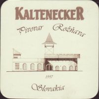 Beer coaster kaltenecker-roznava-13-zadek-small