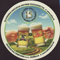 Beer coaster kaltenecker-roznava-9-zadek