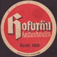 Pivní tácek kaltenhausen-52