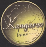 Beer coaster kangaroo-1