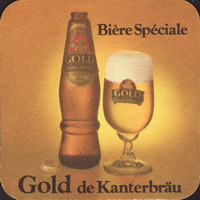 Beer coaster kanterbrau-46-zadek