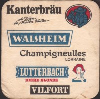 Beer coaster kanterbrau-60-zadek-small