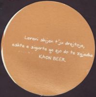 Beer coaster kaon-2-zadek