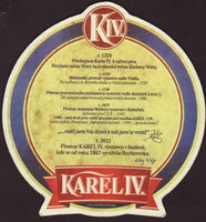 Beer coaster karel-IV-1-zadek