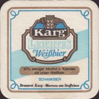 Beer coaster karg-4-zadek