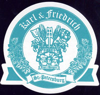 Beer coaster karl-friedrich-2-zadek