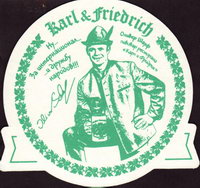Beer coaster karl-friedrich-5-zadek